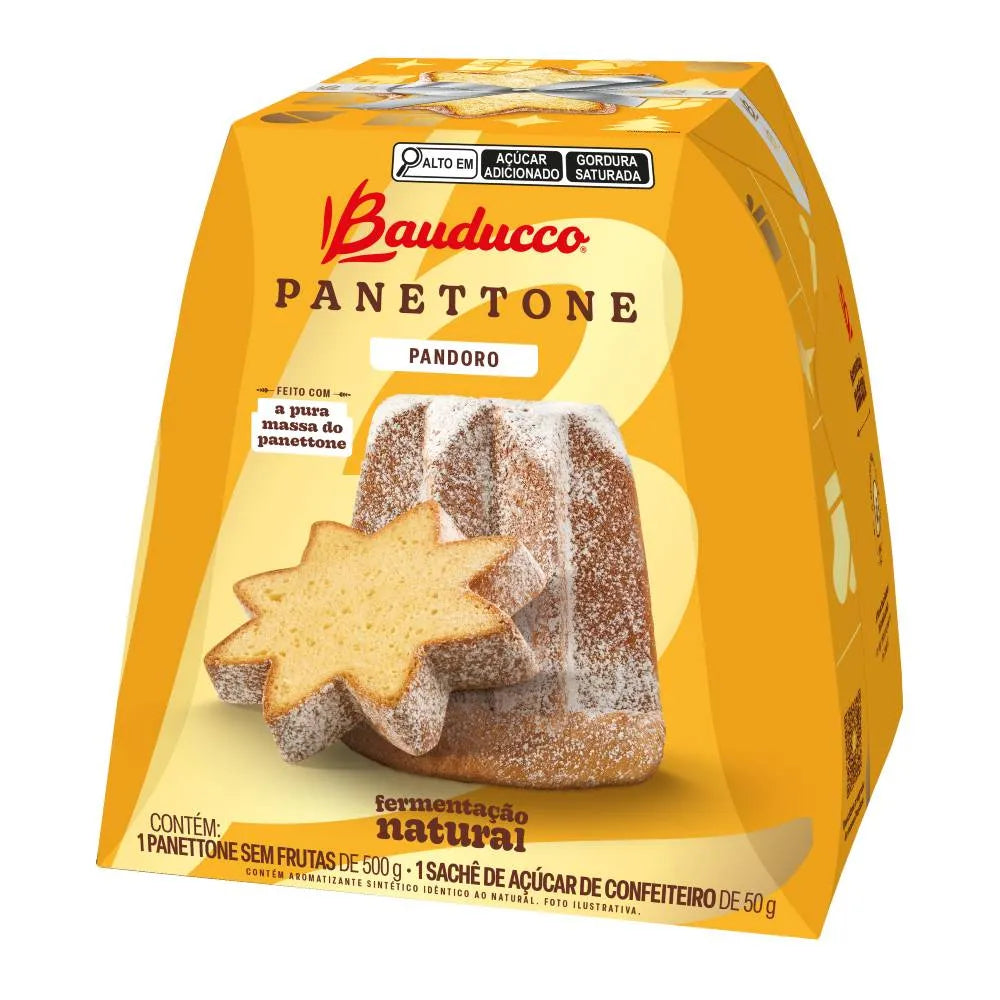 Pandoro Bauducco 500g | 6 unidades